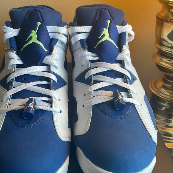 Air Jordan Retro 6 Low Ghost Green size 13 - Picture 6 of 8